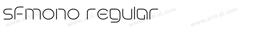 sfmono regular字体转换